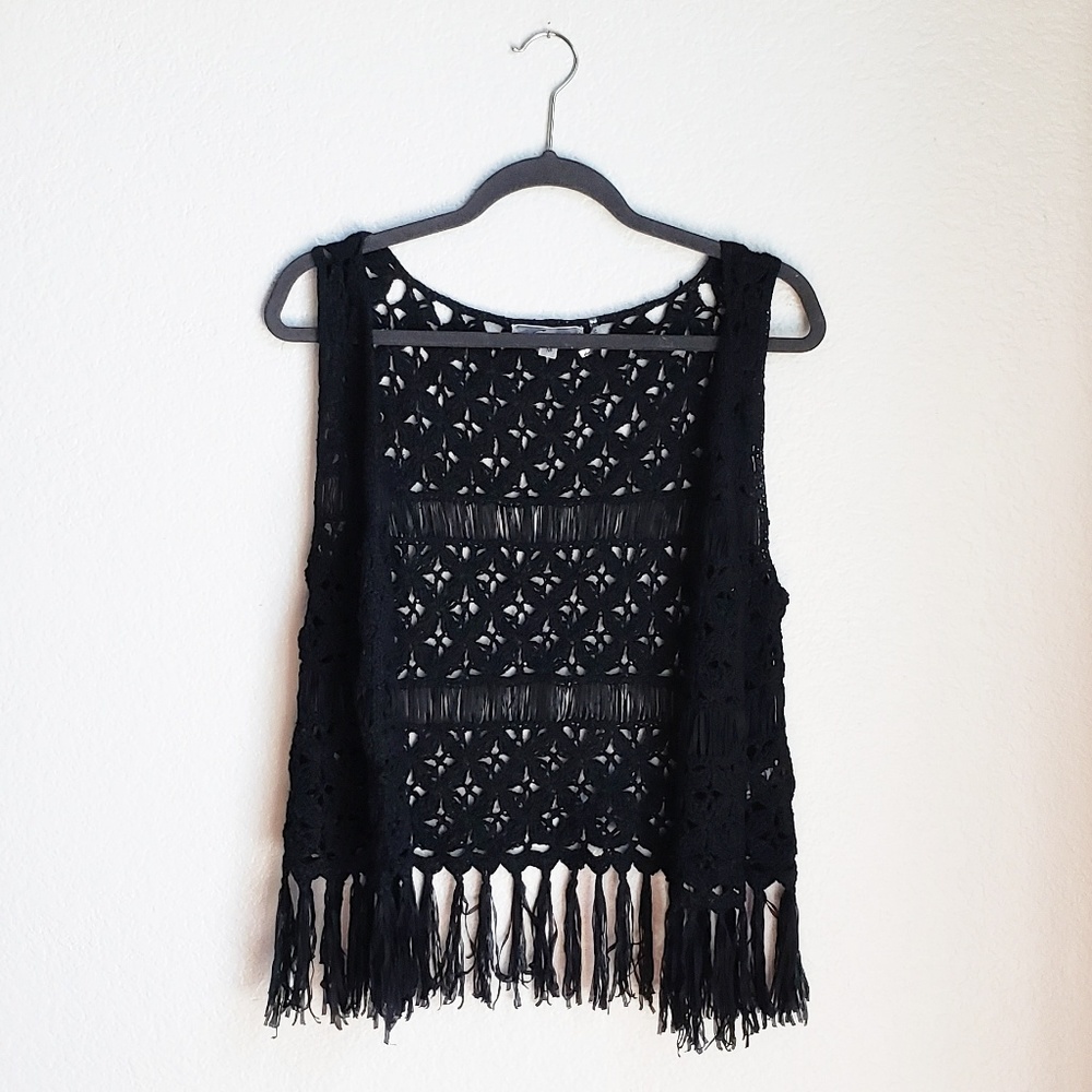 Cecico |《Nordstrom Rack》Knitted Fringe Cardigan